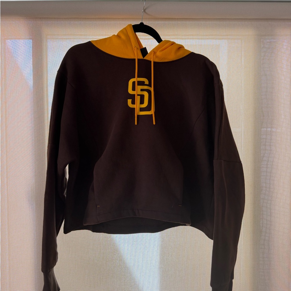 Fanatics Women's Cropped Padres Baseball Hoodie